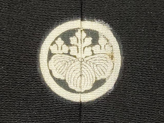 平和屋着物■豪華黒留袖 刺繍 鳳凰立波文 金彩 正絹 逸品 CABF6468ou