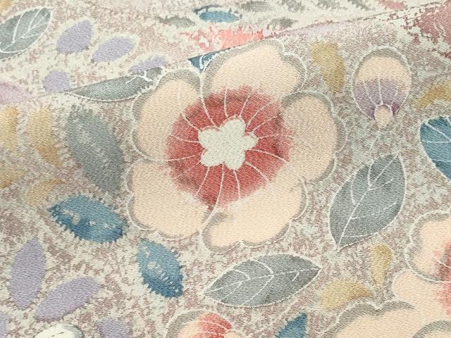 平和屋着物▽上質な小紋　単衣　辻が花　正絹　逸品　未使用　CABF6478ou
