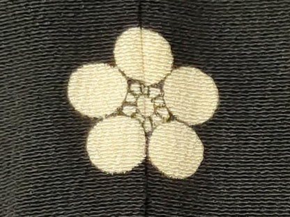 平和屋着物■豪華黒留袖 駒刺繍 葡萄蔦の葉文 暈し染め 金彩 正絹 逸品 CABF6509ou