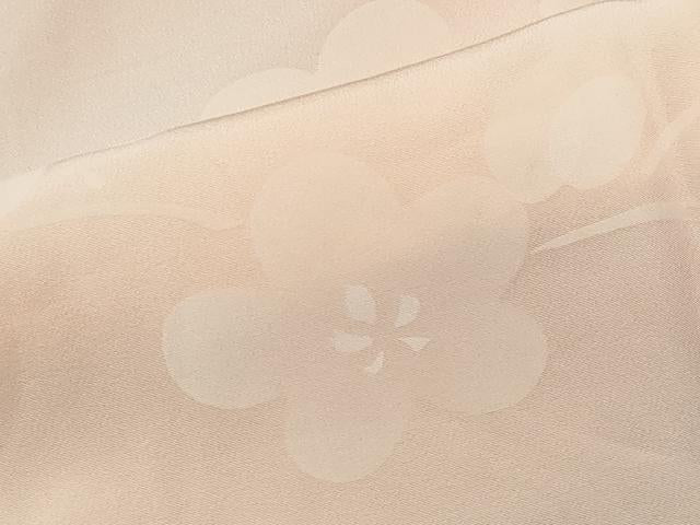 平和屋着物■長襦袢　無双仕立て　枝梅地紋　暈し染め　正絹　逸品　CABF6516ou