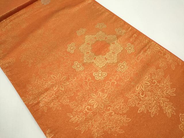 平和屋着物◎六通柄袋帯 京蒔絵 金糸 正絹 逸品 CABF6554ou