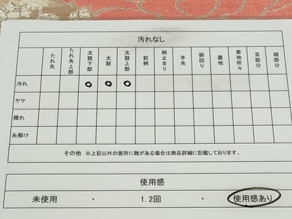 平和屋着物◎六通柄袋帯 唐織 枝花文 銀糸 正絹 逸品 CABF6556ou