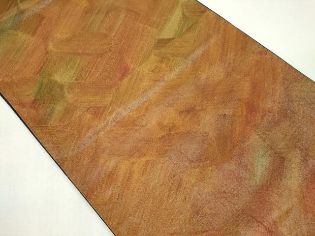平和屋着物◎六通柄袋帯 霞文 正絹 逸品 CABF6589ou