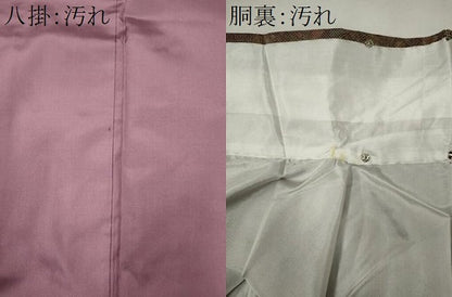 平和屋着物■上質なお召 吉祥文 正絹 逸品 CABF6597ou