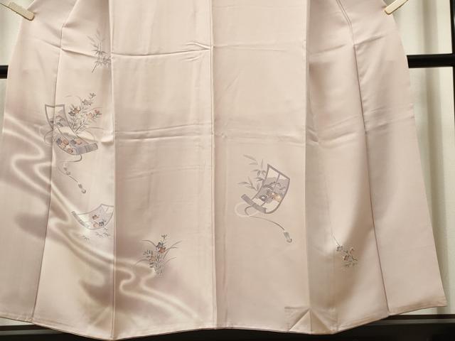 平和屋着物■訪問着 絵巻花文 暈し染め 正絹 逸品 CABF6598ou
