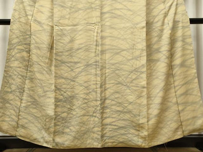 平和屋着物■訪問着　芝草文　正絹　逸品　CABF6612ou