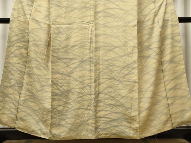 平和屋着物■訪問着　芝草文　正絹　逸品　CABF6612ou