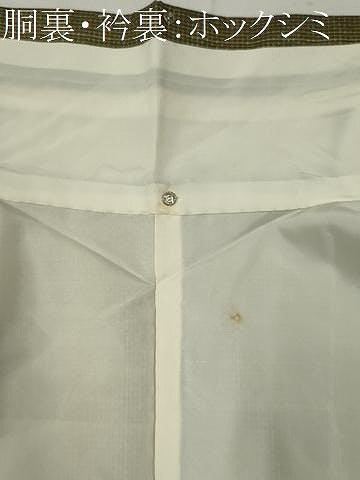 平和屋着物■本場大島紬　100亀甲　縞　正絹　逸品　CABF6617ou