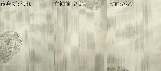 平和屋着物■本場大島紬　雪輪風景文　正絹　逸品　CABF6623ou