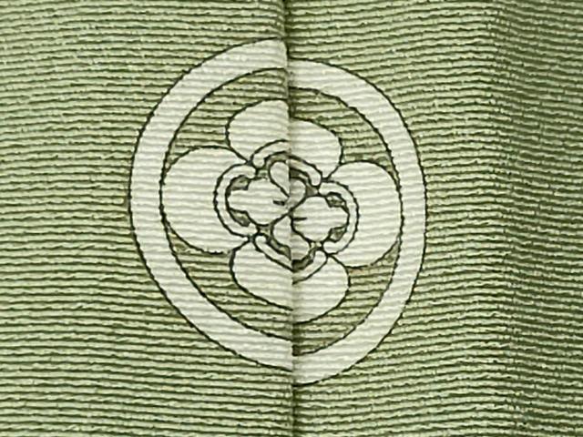 平和屋着物■上質な色無地　裏葉柳色　正絹　逸品　CABF6642ou