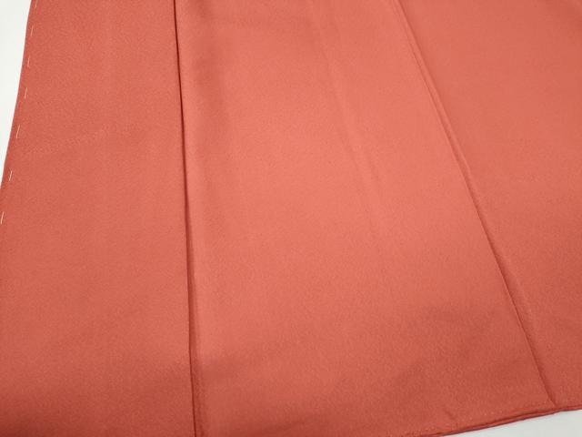 平和屋着物■二代目清次郎　色無地　浅緋色　正絹　逸品　CABF6649ou