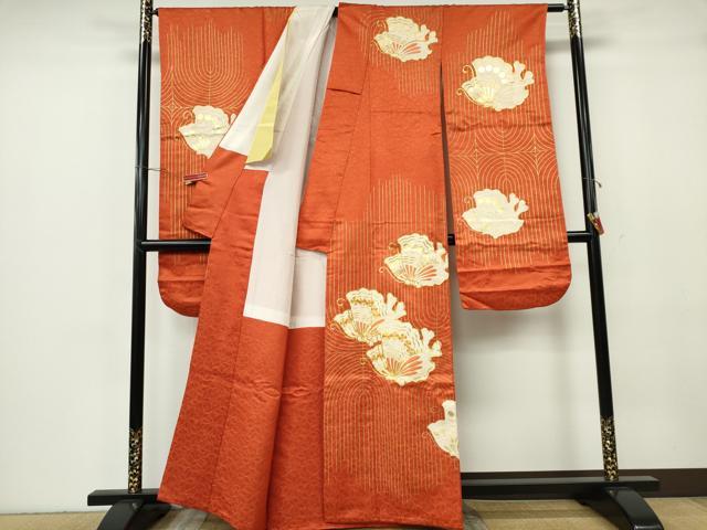 平和屋着物■豪華振袖　舞蝶文　金彩　正絹　逸品　CABF6652ou
