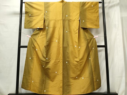 平和屋着物■上質な紬　簪　正絹　逸品　CABF6725ou