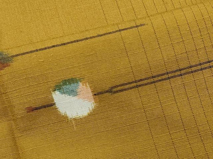 平和屋着物■上質な紬　簪　正絹　逸品　CABF6725ou