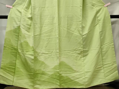 平和屋着物■訪問着 遠山文 暈し染め 正絹 逸品 CABF6732ou