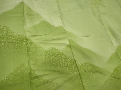 平和屋着物■訪問着 遠山文 暈し染め 正絹 逸品 CABF6732ou
