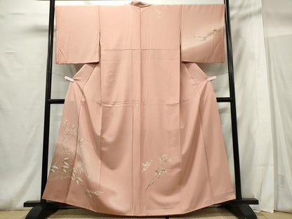 平和屋着物■訪問着 枝花文 暈し染め 正絹 逸品 CABF6741ou
