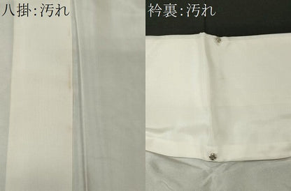 平和屋着物■豪華黒留袖 作家物 飛鶴風景文 正絹 逸品 CABF6748ou
