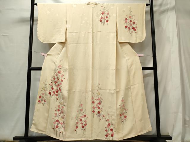 平和屋着物■訪問着 枝花文 金彩 正絹 逸品 CABF6764ou
