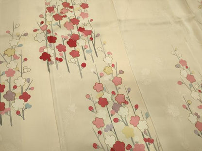 平和屋着物■訪問着 枝花文 金彩 正絹 逸品 CABF6764ou