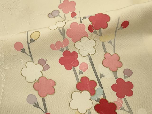 平和屋着物■訪問着 枝花文 金彩 正絹 逸品 CABF6764ou