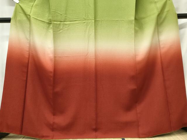 平和屋着物■訪問着 霞文 暈し染め 正絹 逸品 CABF6770ou