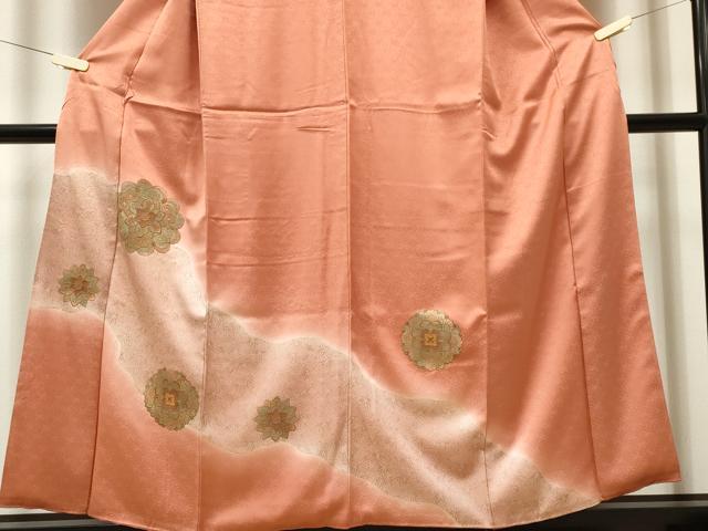 平和屋着物■中国三大刺繍 スワトウ刺繍 訪問着 正倉院花文 暈し染め 金彩 正絹 逸品 CABF6780ou