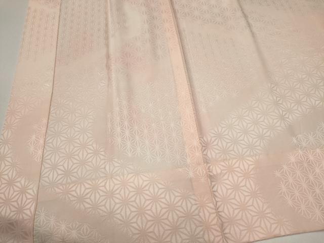 平和屋着物■長襦袢　無双仕立て　麻の葉地紋　正絹　逸品　CABF6785ou