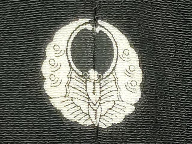 平和屋着物■豪華黒留袖　駒刺繍　飛鶴松文　金銀彩　正絹　逸品　CABF6786ou