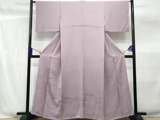 平和屋着物■無地絵羽訪問着 名所風景文 正絹 逸品 CABF6898fb