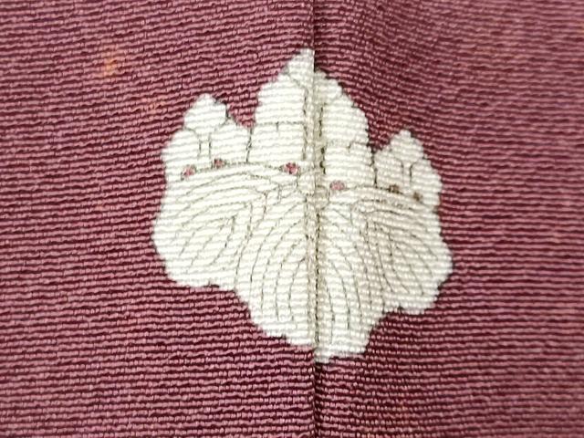 平和屋着物■上質な色無地 浅蘇芳色 正絹 逸品 未使用 CABF6900fb