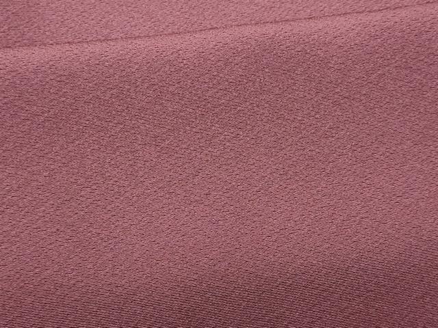 平和屋着物■上質な色無地 浅蘇芳色 正絹 逸品 未使用 CABF6900fb