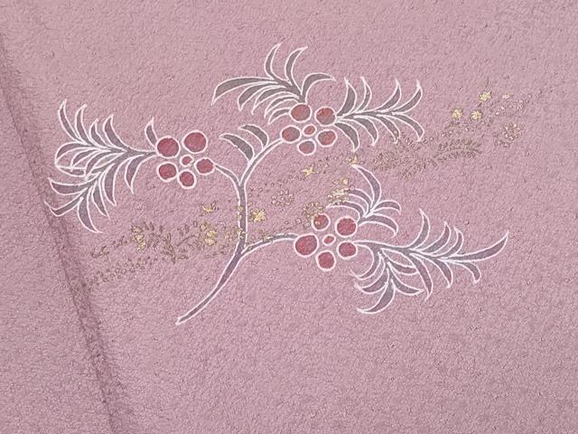 平和屋着物■訪問着 飛鳥南天文 金彩 正絹 逸品 CABF6902fb