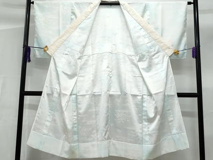 平和屋着物■長襦袢　無双仕立て　枝花文　暈し染め　洗える着物　CABF6913fb