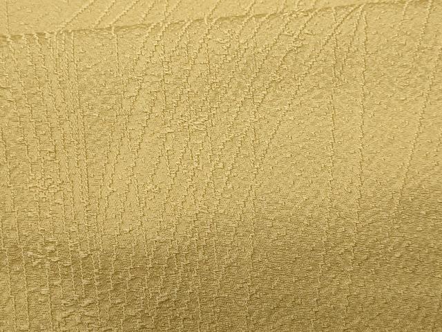 平和屋着物■上質な色無地 飴色 反端付き 正絹 逸品 CABF6918fb
