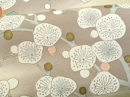 平和屋着物■訪問着 駒刺繍 鴛鴦梅文 暈し染め 金彩 正絹 逸品 CABF6933fb