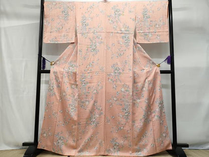 平和屋着物■上質な小紋 手描き 辻が花 正絹 逸品 CABF6938fb