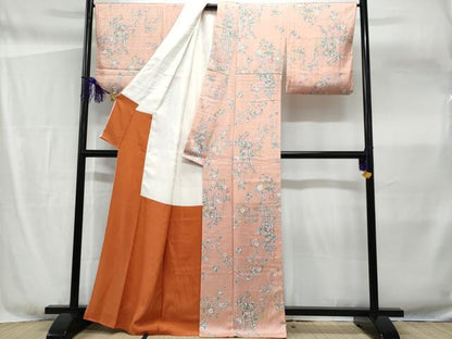 平和屋着物■上質な小紋 手描き 辻が花 正絹 逸品 CABF6938fb