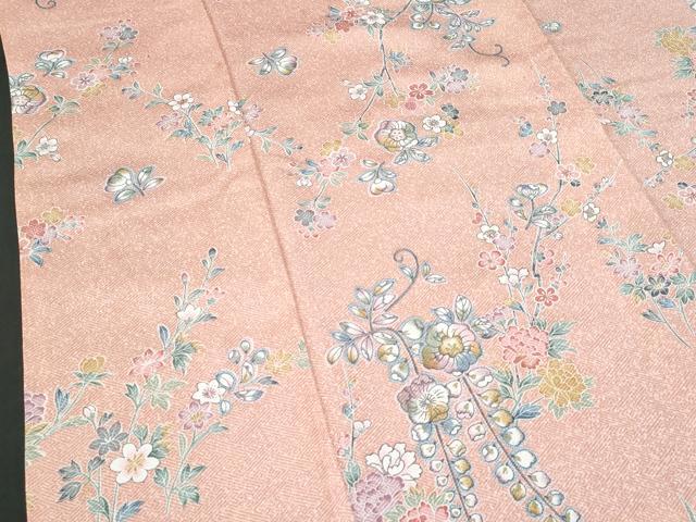 平和屋着物■上質な小紋 手描き 辻が花 正絹 逸品 CABF6938fb