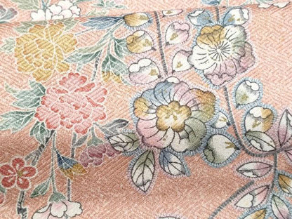平和屋着物■上質な小紋 手描き 辻が花 正絹 逸品 CABF6938fb