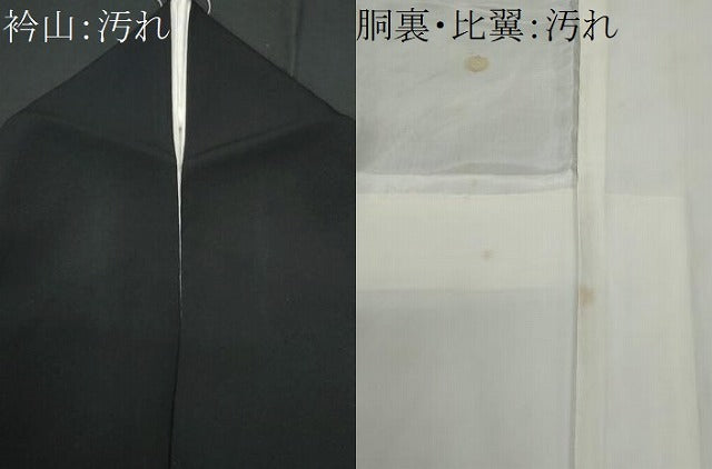平和屋着物■豪華黒留袖　作家物　駒刺繍　遠山枝松文　暈し染め　金彩　正絹　逸品　CABF6949fb