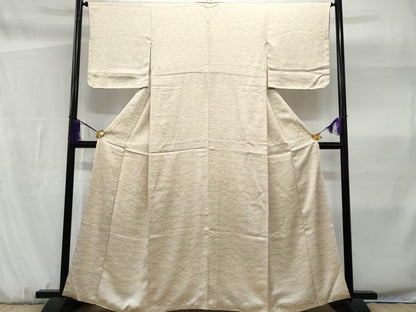 平和屋着物■訪問着 芝草文 正絹 逸品 CABF6956fb