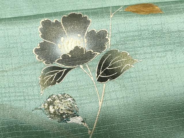 平和屋着物■訪問着　枝花文　暈し染め　金彩　正絹　逸品　CABF6958fb