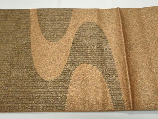 平和屋着物◎太鼓柄袋帯 流水文 金糸 正絹 逸品 CABF7024fb