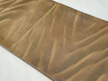 平和屋着物◎全通柄袋帯 流水文 金糸 正絹 逸品 未使用 CABF7086fb