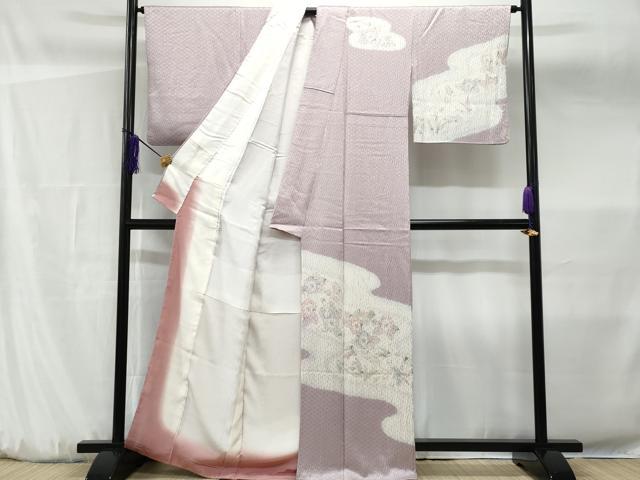 平和屋着物■訪問着 手描き 絞り 辻が花 暈し染め 正絹 逸品 CABF7113fb