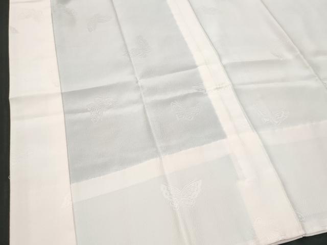 平和屋着物■長襦袢　無双仕立て　舞蝶文　小田急百貨店扱い　正絹　逸品　未使用　CABF7119fb