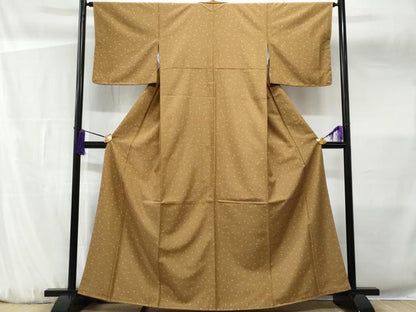 平和屋着物■上質な小紋 成り物 洗える着物 未使用 CABF7121fb