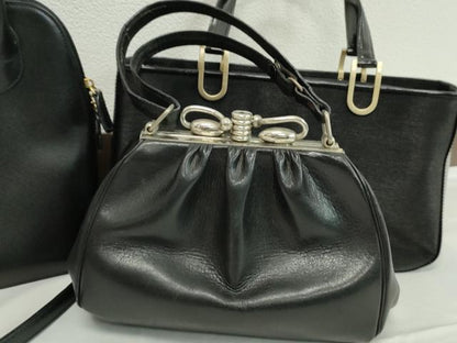 平和屋着物▼ファッション小物　バッグまとめて10点　ミラショーン　 jun ashida　NINA RICCI　喪式　本皮　未使用あり　逸品　CABF7347ju