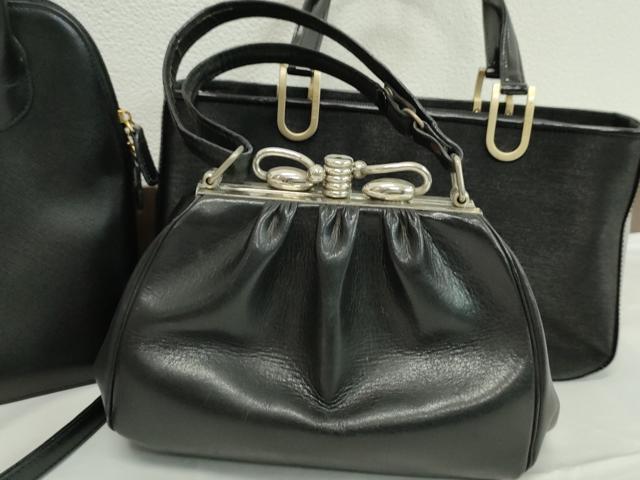 平和屋着物▼ファッション小物　バッグまとめて10点　ミラショーン　 jun ashida　NINA RICCI　喪式　本皮　未使用あり　逸品　CABF7347ju